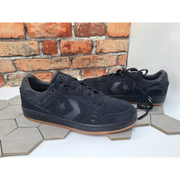 New Converse AS-1 Pro OX Size 10 Us Men's Shoes Black Gum Sole Style A09244C - Picture 1 of 11